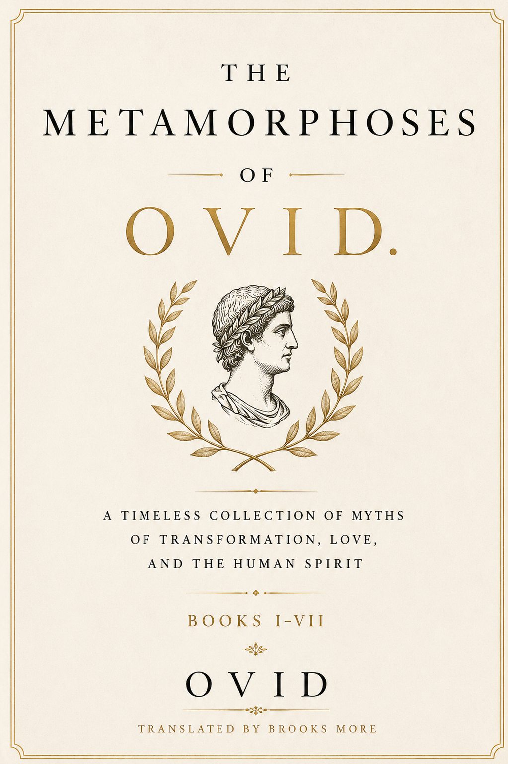 Cover of The Metamorphoses of Ovid, Books I–VII by Ovid on Visualible